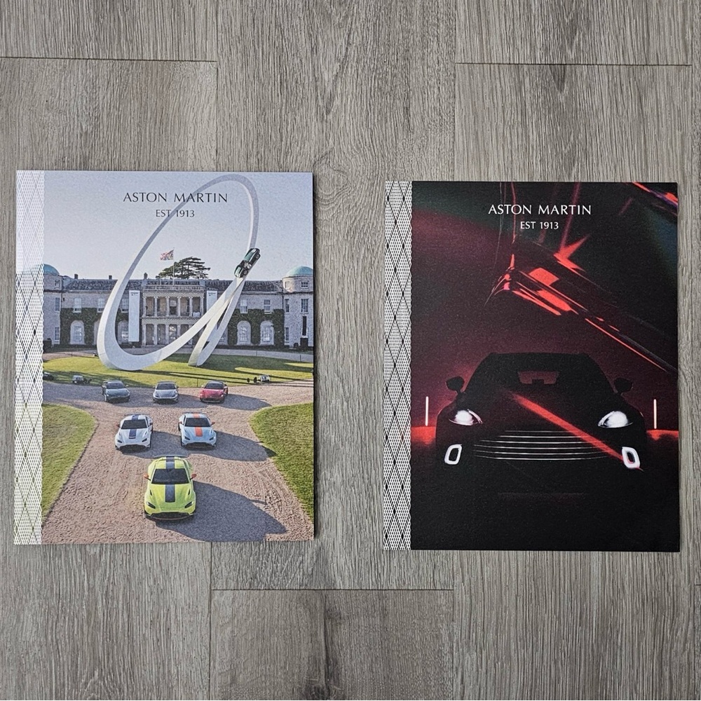Bundle of two Official Aston Martin Magazines